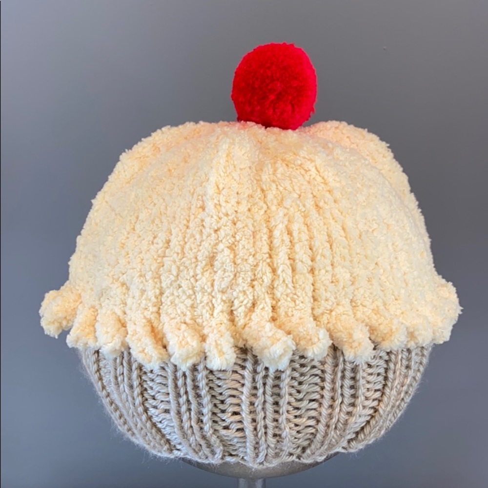 Yellow cupcake hat!  Brand new. Made in USA! 🧁